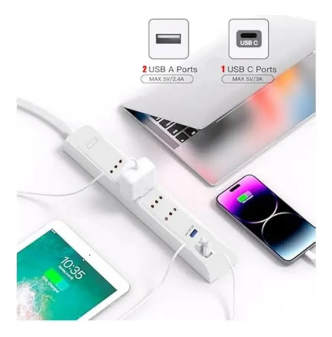 FALATALE Classic 4 · 1 USB-C + 2 USB 9