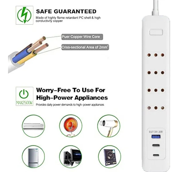 FALATALE Classic 4 · 2 USB-C + 1 USB 7